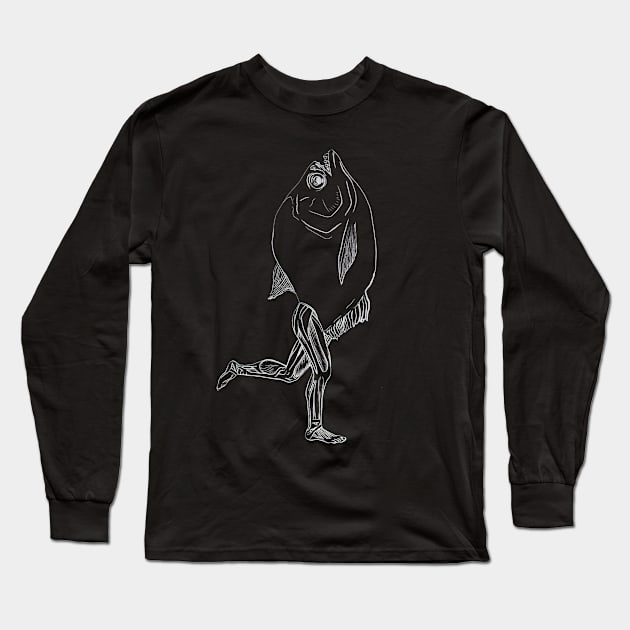 Mermaid 2 Long Sleeve T-Shirt by RaLiz